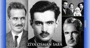Ziya Osman Saba Vefat Yıldönümünde Anılıyor