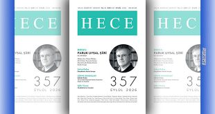 Hece Dergisinin Eylül 2026 Sayısı